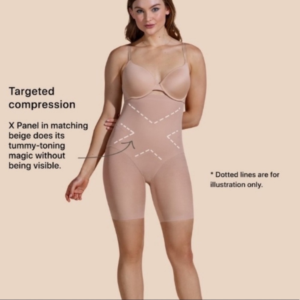 Honeylove Nude Shapewear SuperPower Short